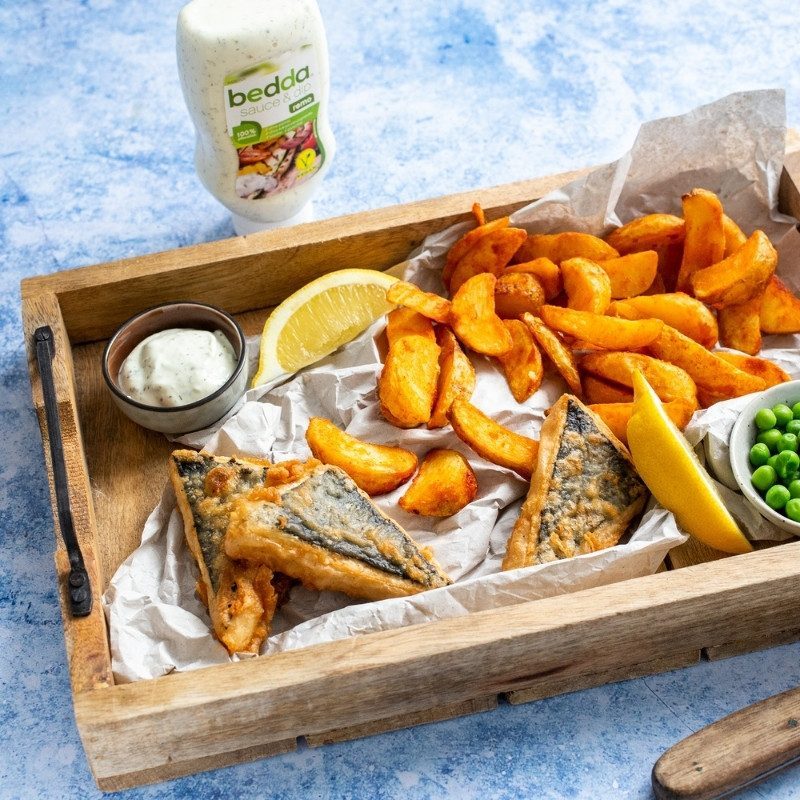 Vegane Fish and Chips