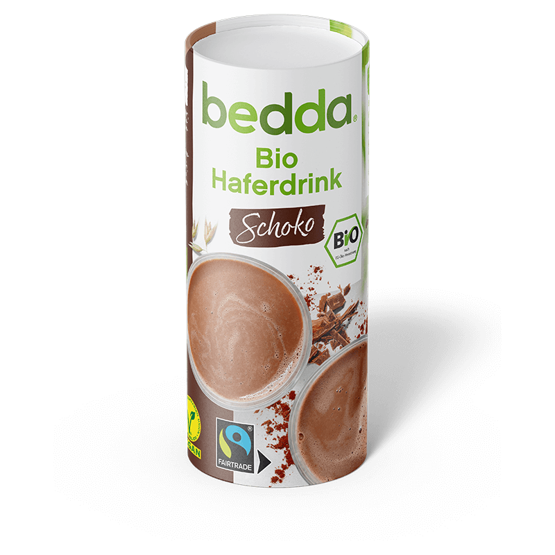 bedda Haferdrink Schoko im Becher