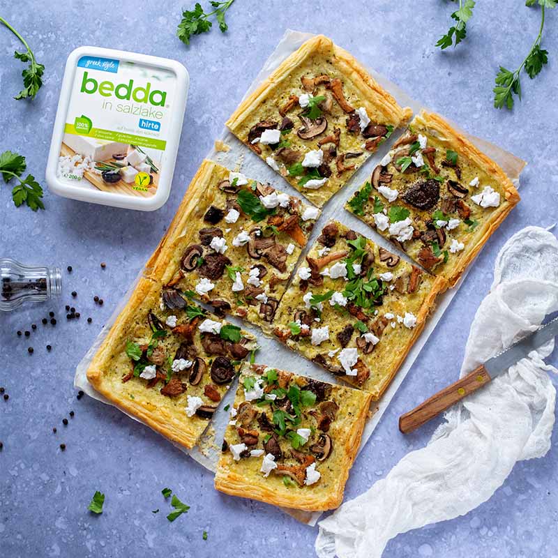Pilzflammkuchen