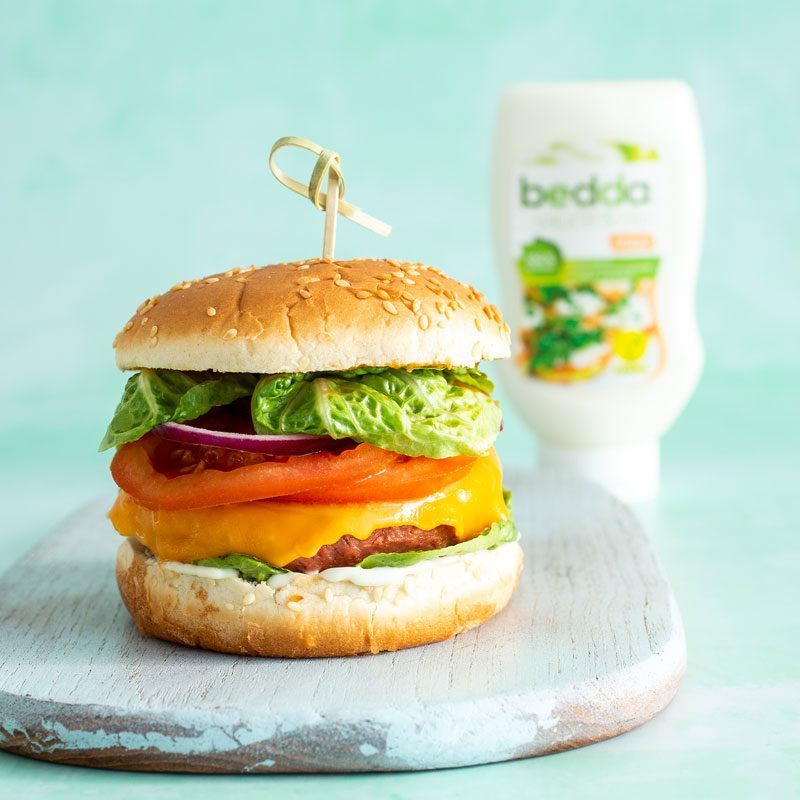 Vegane Cheeseburger